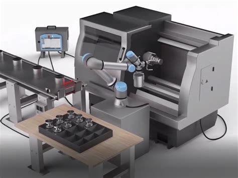 cnc machine tending robot|universal robot tending cnc machine.